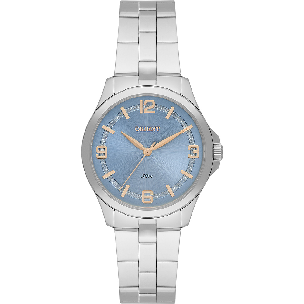 RELOGIO PULSO ORIENT- ANLGO CX.ACO INOX