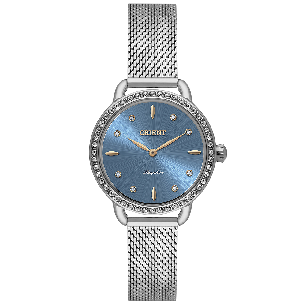 RELOGIO PULSO ORIENT- ANLGO CX.ACO INOX